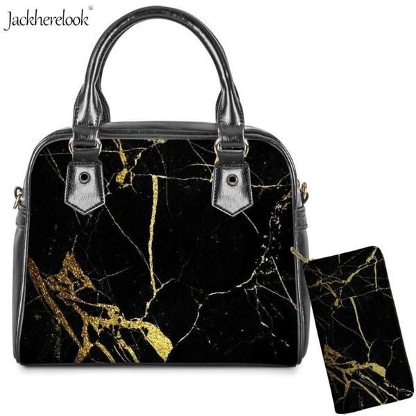 jackherelook black geometric marble messenger bag for lady 2pcs/set gold stone texture shoulder bag and wallet abstract handbag
jackherelook black geometric marble messenger bag for lady 2pcs/set gold stone texture shoulder bag and wallet abstract handbag