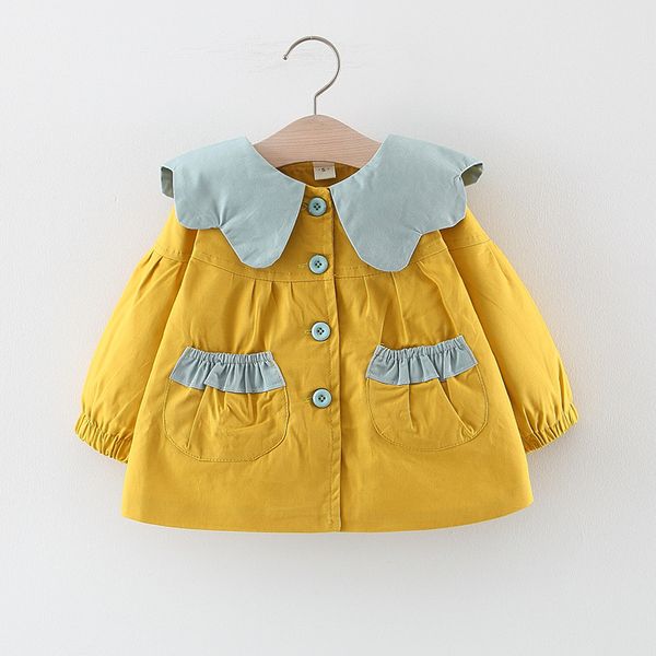 2019 autumn baby girls long sleeve lapel collar princess trench jacket kids children outerwear coats casaco, Blue;gray
2019 autumn baby girls long sleeve lapel collar princess trench jacket kids children outerwear coats casaco, Blue;gray