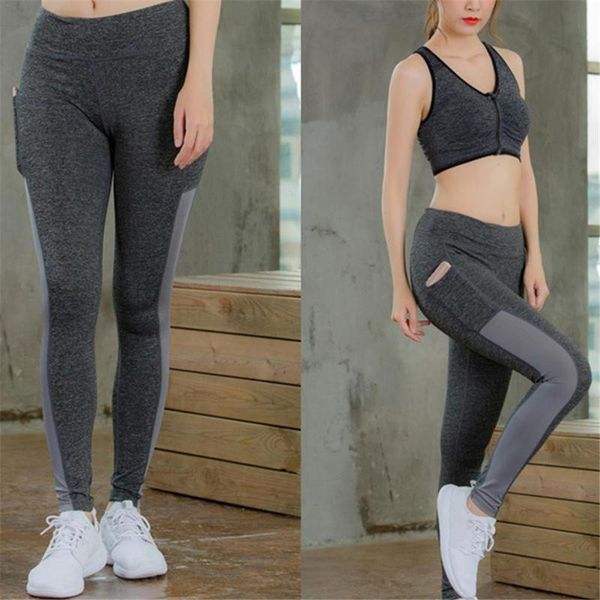 yoga outfits ladies breathable pants sports with stitching pockets fitness leggings, White;red
yoga outfits ladies breathable pants sports with stitching pockets fitness leggings, White;red