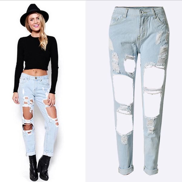 women's jeans 2021 selling fashion boyfriend street style ladies women loose denim scratch ripped hole pencil trousers, Blue
women's jeans 2021 selling fashion boyfriend street style ladies women loose denim scratch ripped hole pencil trousers, Blue