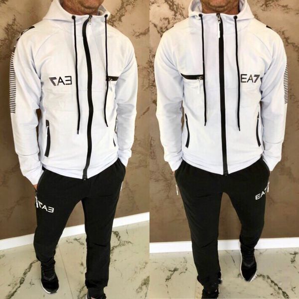 2019 casual men set fashion letter pattern mens sportwear tracksuit long sleeve hoodies drawstring long pant suit male men's hoodie sui, Gray
2019 casual men set fashion letter pattern mens sportwear tracksuit long sleeve hoodies drawstring long pant suit male men's hoodie sui, Gray