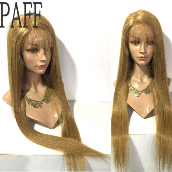 paff blonde lace front human hair wig peruvian virgin hair silky straight #27 color side part lace wig baby hair bleached knots, Black;brown
paff blonde lace front human hair wig peruvian virgin hair silky straight #27 color side part lace wig baby hair bleached knots, Black;brown