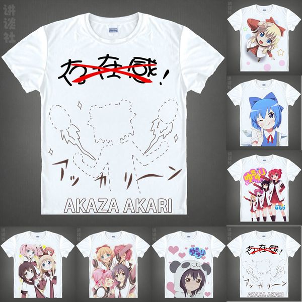 anime shirt yuruyuri easygoing yuri t-shirts multi-style short sleeve akari akaza yui funami cosplay motivs hentai shirts, White;black
anime shirt yuruyuri easygoing yuri t-shirts multi-style short sleeve akari akaza yui funami cosplay motivs hentai shirts, White;black