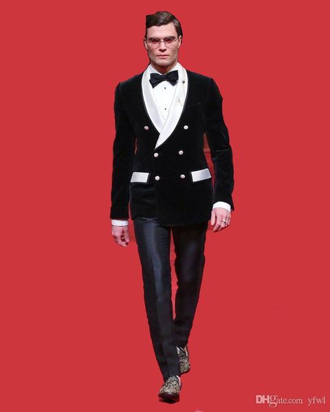 classic velveteen tuxedos groom wedding men suits mens wedding suits tuxedo costumes de smoking pour hommes men(jacket+pants+tie) 60, Black;gray
classic velveteen tuxedos groom wedding men suits mens wedding suits tuxedo costumes de smoking pour hommes men(jacket+pants+tie) 60, Black;gray