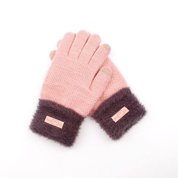 winter women knit gloves touchscreen warm thermal office workgloves students ride bear cuffs with velvet knitted gloves ladies, Blue;gray
winter women knit gloves touchscreen warm thermal office workgloves students ride bear cuffs with velvet knitted gloves ladies, Blue;gray