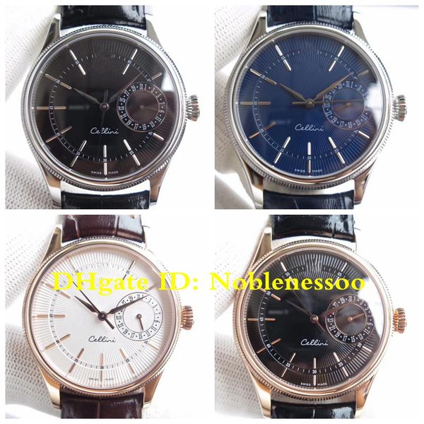 5 color swiss cal.3165 automatic movement antique classic men's cellini date rose gold 39mm m50515 50519 men leather strap watch watche, Slivery;brown
5 color swiss cal.3165 automatic movement antique classic men's cellini date rose gold 39mm m50515 50519 men leather strap watch watche, Slivery;brown