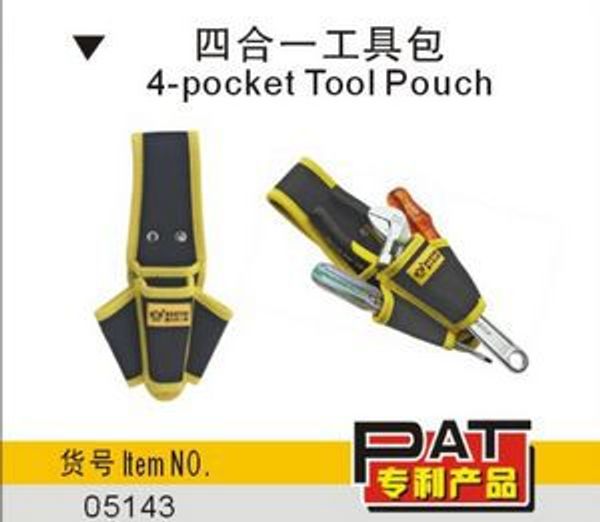 r taiwan made oxford composite material 4-pocket tool waist pouch tools bag,no.05143 excellent quality
r taiwan made oxford composite material 4-pocket tool waist pouch tools bag,no.05143 excellent quality
