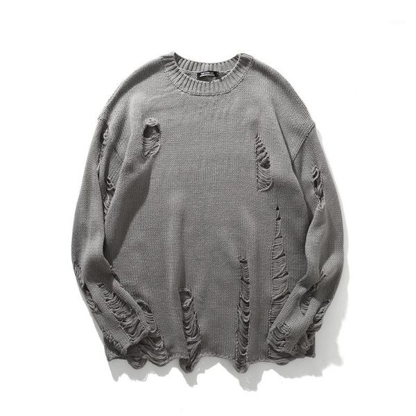 designer sweaters winter holes long style mens o-neck long sleeved knitted clothing solid color mens, White;black
designer sweaters winter holes long style mens o-neck long sleeved knitted clothing solid color mens, White;black