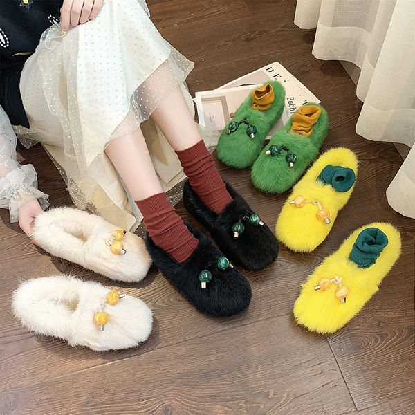 shoes woman 2019 bow-knot women casual female sneakers round toe loafers fur women's moccasins all-match autumn shallow mouth, Black
shoes woman 2019 bow-knot women casual female sneakers round toe loafers fur women's moccasins all-match autumn shallow mouth, Black