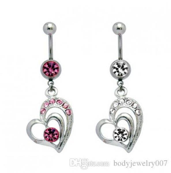 d0039 ( 2 colors) heart style belly ring belly button navel rings body piercing jewelry dangle accessories fashion charm (10pcs lot)jfb-1482, Silver
d0039 ( 2 colors) heart style belly ring belly button navel rings body piercing jewelry dangle accessories fashion charm (10pcs lot)jfb-1482, Silver