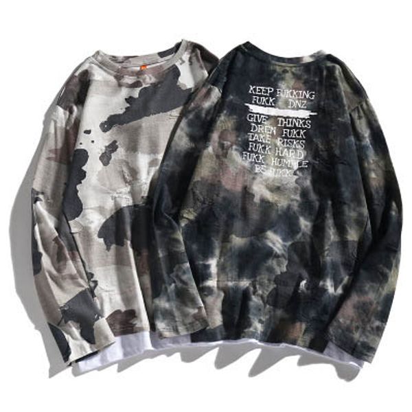 mens designer hoodie camouflage cotton fake two piece sweater print vintage sweatshirt 19fw trend couple top, Black
mens designer hoodie camouflage cotton fake two piece sweater print vintage sweatshirt 19fw trend couple top, Black