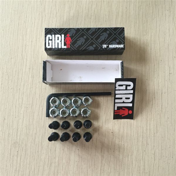 new type metal skate board hardware set 8pcs screws & bolts set for mounting complete skateboards
new type metal skate board hardware set 8pcs screws & bolts set for mounting complete skateboards