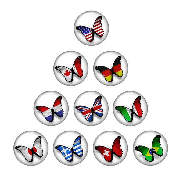 2019 nation flag butterfly 20pcs mixed 16mm20mm25mm round p glass cabochon demo flat back making findings, Crystal
2019 nation flag butterfly 20pcs mixed 16mm20mm25mm round p glass cabochon demo flat back making findings, Crystal
