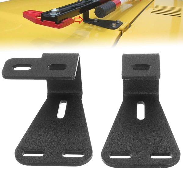 2pcs high lift jack mount bracket shovel holder hi lift high farm jack shovel holder for jeep w rangler yj tj cj hood brackets
2pcs high lift jack mount bracket shovel holder hi lift high farm jack shovel holder for jeep w rangler yj tj cj hood brackets