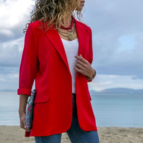 women's suits & blazers 2021 women autumn spring long sleeve suit jacket blazer solid front open slim coat plus size, White;black
women's suits & blazers 2021 women autumn spring long sleeve suit jacket blazer solid front open slim coat plus size, White;black