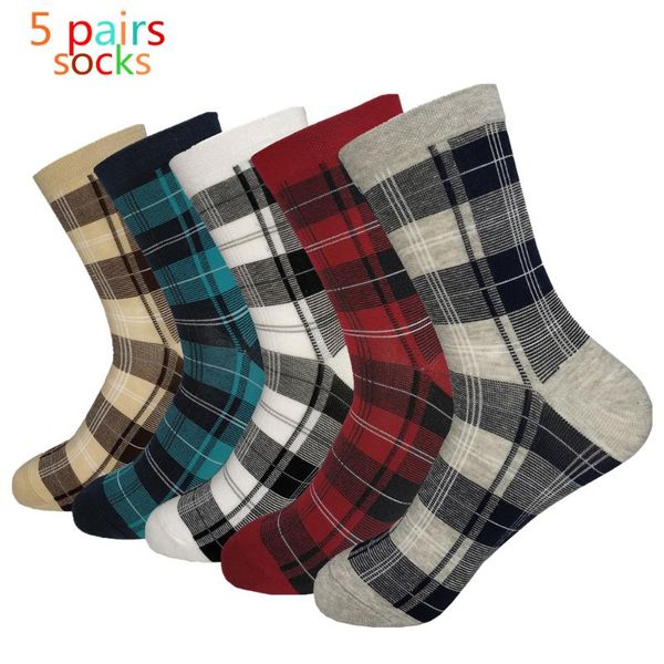 men's socks new autumn and winter plaid men's socks multi-color retro tube small square cotton, Black
men's socks new autumn and winter plaid men's socks multi-color retro tube small square cotton, Black