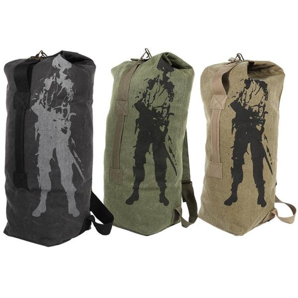 men's travel bag army bucket bags multifunctional backpack canvas backpacks large duffle men shoulder bags new
men's travel bag army bucket bags multifunctional backpack canvas backpacks large duffle men shoulder bags new
