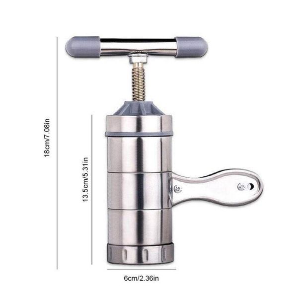 stainless steel manual noodle maker rust-proof press pasta machine fruit juicer home restaurant kitchenware with 2/5 die heads manual noodle
stainless steel manual noodle maker rust-proof press pasta machine fruit juicer home restaurant kitchenware with 2/5 die heads manual noodle