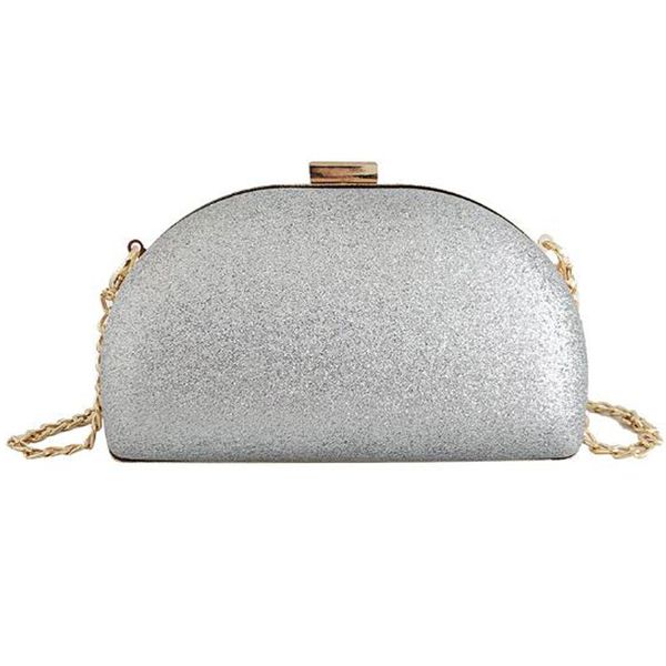new wave evening dinner bag shell bright face fashion clutch bag chain shoulder messenger silver
new wave evening dinner bag shell bright face fashion clutch bag chain shoulder messenger silver