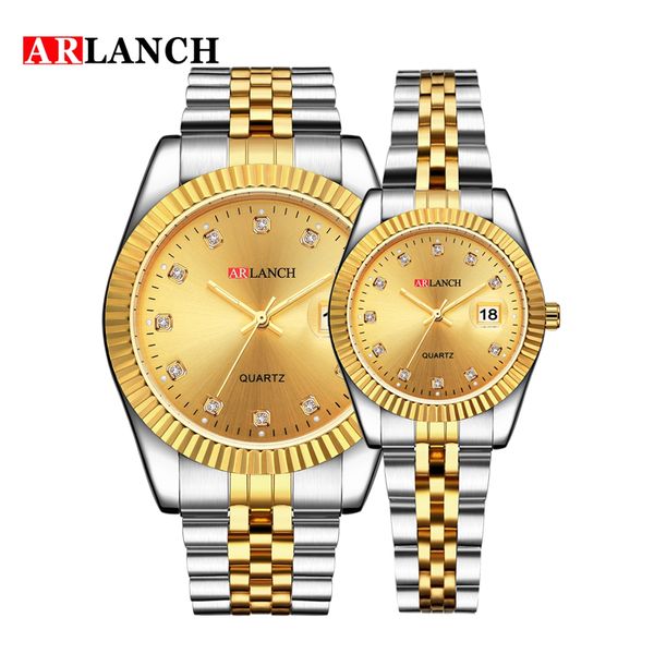 arlanch luminous couple watch stainless steel diamond waterproof watch quartz watches magnifying glass calendar for men women, Slivery;brown
arlanch luminous couple watch stainless steel diamond waterproof watch quartz watches magnifying glass calendar for men women, Slivery;brown