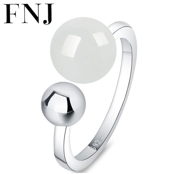fnj 925 silver rings jade ball bead open size popular s925 solid thai silver ring for women jewelry fine, Golden;silver
fnj 925 silver rings jade ball bead open size popular s925 solid thai silver ring for women jewelry fine, Golden;silver