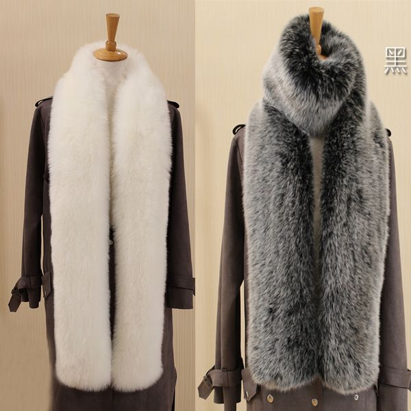 lady winter fur shawl wool neck fur collar strip super large 180cm thick warm, Blue;gray
lady winter fur shawl wool neck fur collar strip super large 180cm thick warm, Blue;gray