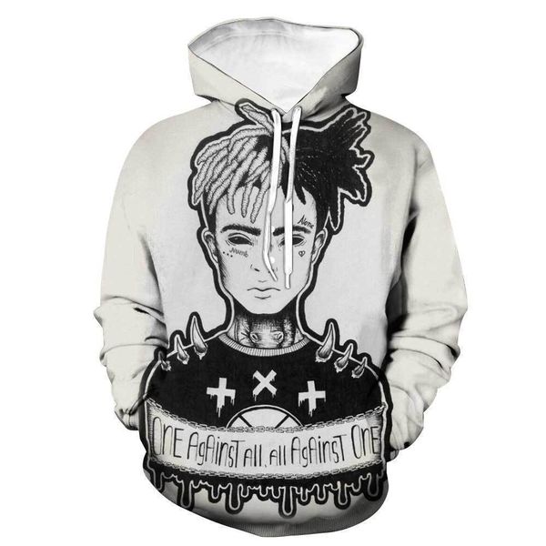 xxxtentacion mens hoodies 3d printed mens o-neck loose sweatshirts new usa rapper distinctive mens fashion clothes, Black
xxxtentacion mens hoodies 3d printed mens o-neck loose sweatshirts new usa rapper distinctive mens fashion clothes, Black