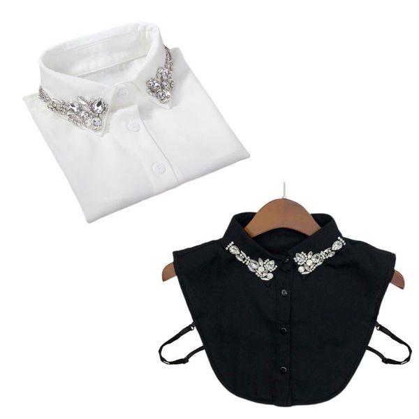 ladies women water drop imitation crystal chiffon fake collars jewelry rhinestone lapel detachable button down half-shirt blouse, Blue;purple
ladies women water drop imitation crystal chiffon fake collars jewelry rhinestone lapel detachable button down half-shirt blouse, Blue;purple