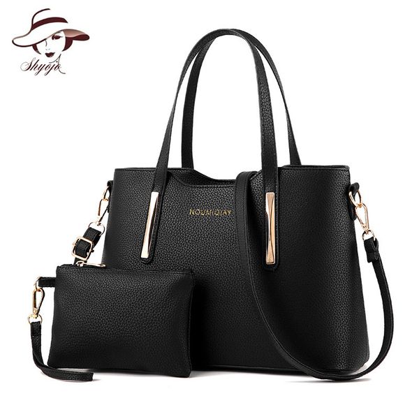 solid color 2 set composite bag pu leather women handbag ladies fashion clutch bag female shoulder bags tote
solid color 2 set composite bag pu leather women handbag ladies fashion clutch bag female shoulder bags tote
