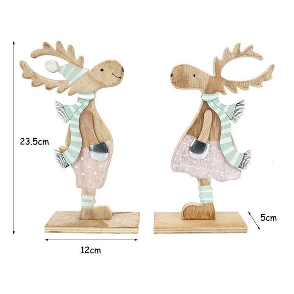 christmas decoration for home 1 pair pink christmas wood elk santa deer craft ornament navidad happy new year 2019 reindeer gift y191104
christmas decoration for home 1 pair pink christmas wood elk santa deer craft ornament navidad happy new year 2019 reindeer gift y191104