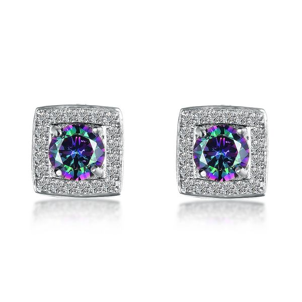 5 pairs lot xmas gift jewelry luckyshine square multi-color zircon gems 925 sterling silver plated for women stud earrings, Golden;silver
5 pairs lot xmas gift jewelry luckyshine square multi-color zircon gems 925 sterling silver plated for women stud earrings, Golden;silver