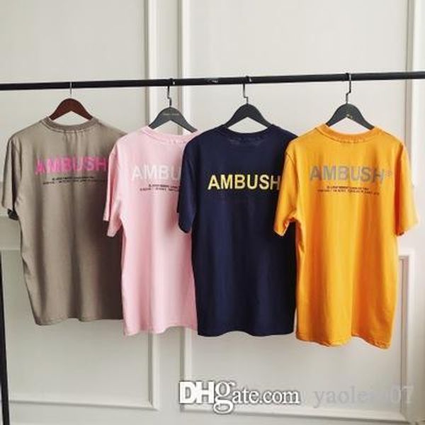amb brand mens t-shirt fashion summer casual aw t-shirt letters logo slogan tee tide men women couple models, White;black
amb brand mens t-shirt fashion summer casual aw t-shirt letters logo slogan tee tide men women couple models, White;black