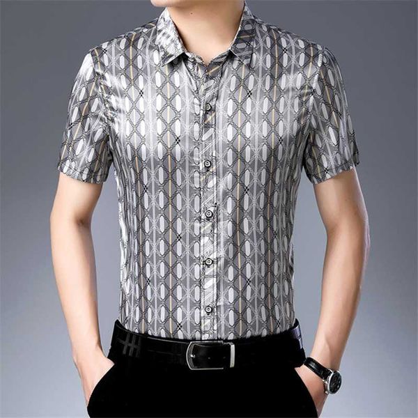 business casual striped wash and wear high-end short sleeve shirt summer new quality soft comfortable smooth cool men shirtm-3xl, White;black
business casual striped wash and wear high-end short sleeve shirt summer new quality soft comfortable smooth cool men shirtm-3xl, White;black