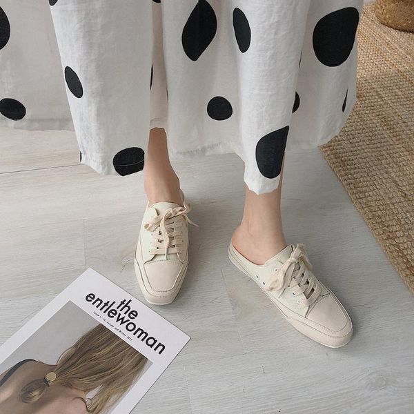 2020 spring new korean women's shoes square head lace casual lazy half-slippers street snet red wild tide shoes, Black
2020 spring new korean women's shoes square head lace casual lazy half-slippers street snet red wild tide shoes, Black