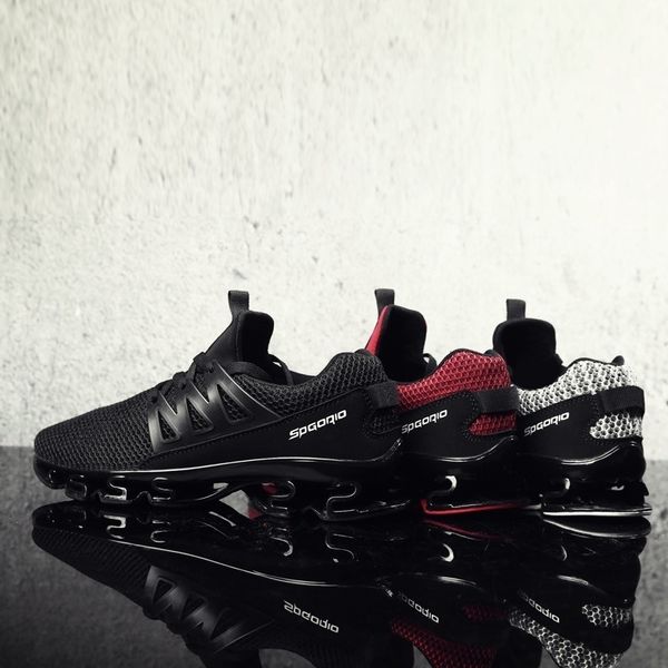 men's running shoes comfortable sports shoes men athletic outdoor cushioning sneakers for walking&jogging, Black
men's running shoes comfortable sports shoes men athletic outdoor cushioning sneakers for walking&jogging, Black