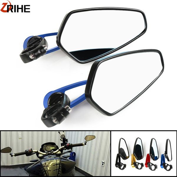 7/8" 22mm universal motorcycle handle bar end rearview mirrors for msx125 pcx 125 150 cbr 600 f4 f4i cb600 hornet cb650f
7/8" 22mm universal motorcycle handle bar end rearview mirrors for msx125 pcx 125 150 cbr 600 f4 f4i cb600 hornet cb650f
