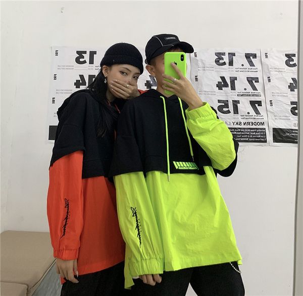 women's hoodies & sweatshirts autumn street hip hop hoodie women fashion loose contrast color long sleeve casual female sweatshirt, Black
women's hoodies & sweatshirts autumn street hip hop hoodie women fashion loose contrast color long sleeve casual female sweatshirt, Black