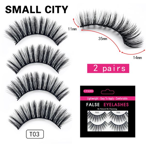 2020 new 2 pairs natural long wispies lashes handmade eyelashes cruelty-criss-cross eyelashes makeup tools wholesale
2020 new 2 pairs natural long wispies lashes handmade eyelashes cruelty-criss-cross eyelashes makeup tools wholesale