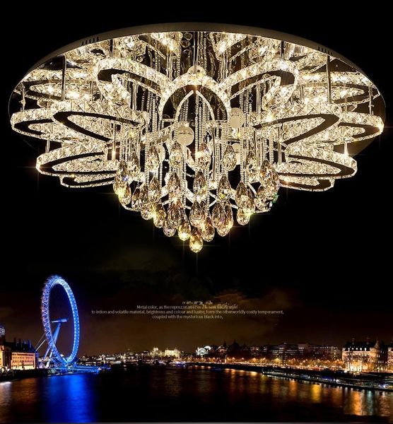 современный пульт дистанционного управления dimmable водить люстра luster k9 cristal нержавеющей хром светодиодные потолочные люстры luxury 
современный пульт дистанционного управления dimmable водить люстра luster k9 cristal нержавеющей хром светодиодные потолочные люстры luxury