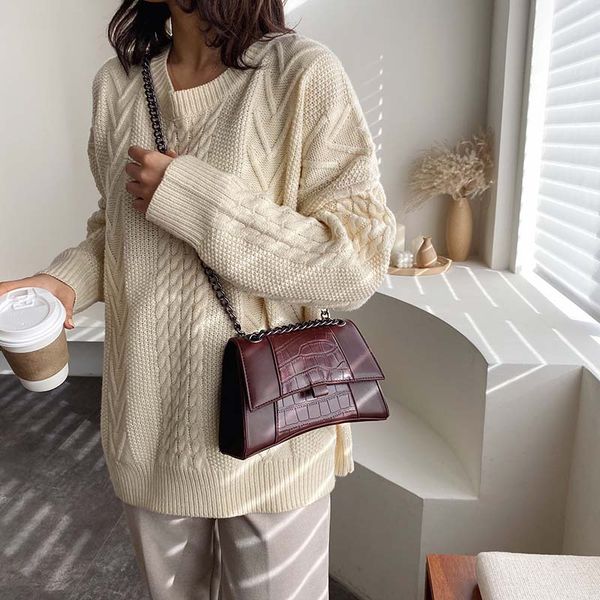 new quality pu leather women's designer handbag 2019 elegant female crocodile pattern crossbody bag chain shoulder messenger bag
new quality pu leather women's designer handbag 2019 elegant female crocodile pattern crossbody bag chain shoulder messenger bag