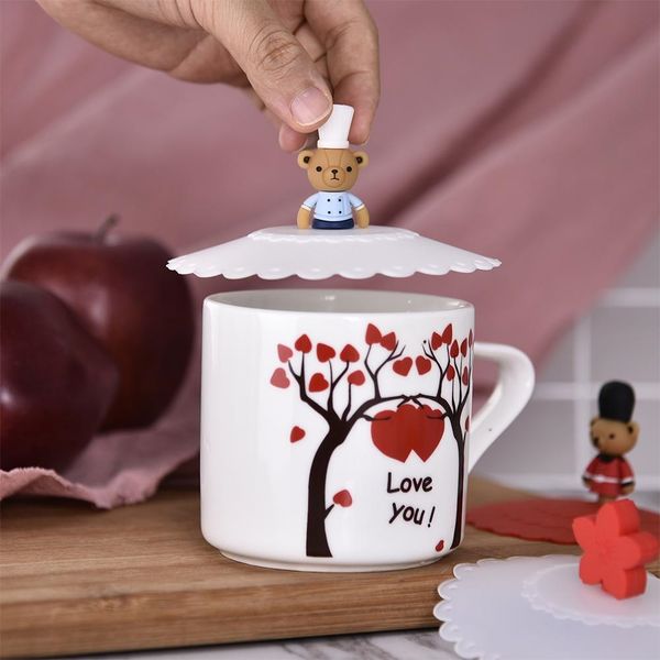 silicone leakproof cup lids heat resistant reusable cute bear sealed cover tea cup suction seal cap cup lid kitchen accessories other dinner
silicone leakproof cup lids heat resistant reusable cute bear sealed cover tea cup suction seal cap cup lid kitchen accessories other dinner