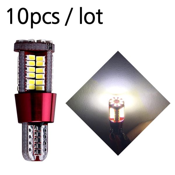 10pcs t10 w5w canbus no error 54 smd led car light bulb auto marker wedge clearance parking replacement signal lamp bulbs
10pcs t10 w5w canbus no error 54 smd led car light bulb auto marker wedge clearance parking replacement signal lamp bulbs