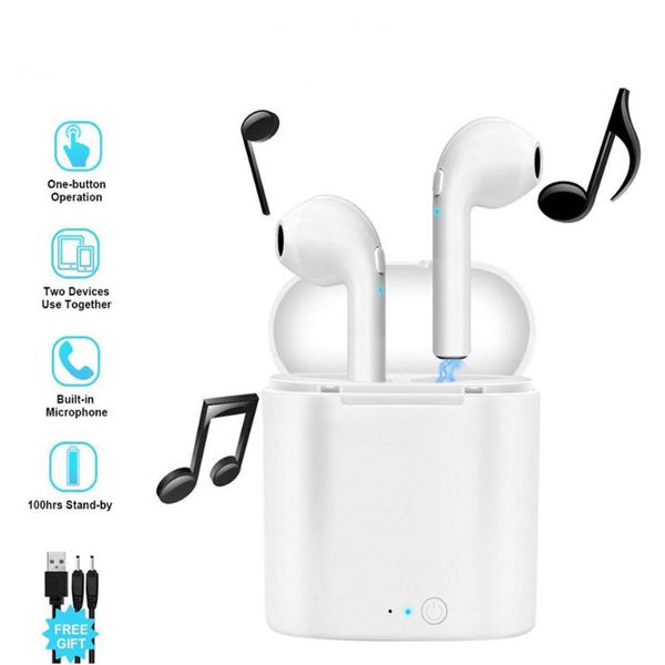 elling i7s tws mini wireless bluetooth earphone stereo earbud headset headphones mic for iphone xiaomi all smart phone i10 i12 5pcs/lot
elling i7s tws mini wireless bluetooth earphone stereo earbud headset headphones mic for iphone xiaomi all smart phone i10 i12 5pcs/lot