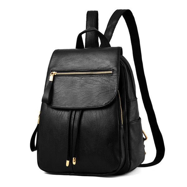 women backpacks pu leather travel bags female school satchel bag teenage backpacks for girls vintage black
women backpacks pu leather travel bags female school satchel bag teenage backpacks for girls vintage black