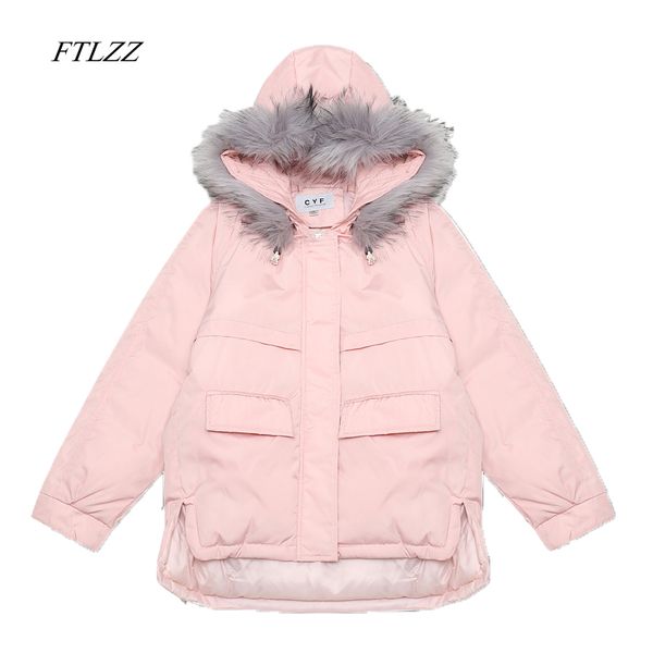 ftlzz new fashion woman's faux fur collar short parkas loose down cotton coats winter women hooded jackets snow outwear, Black
ftlzz new fashion woman's faux fur collar short parkas loose down cotton coats winter women hooded jackets snow outwear, Black