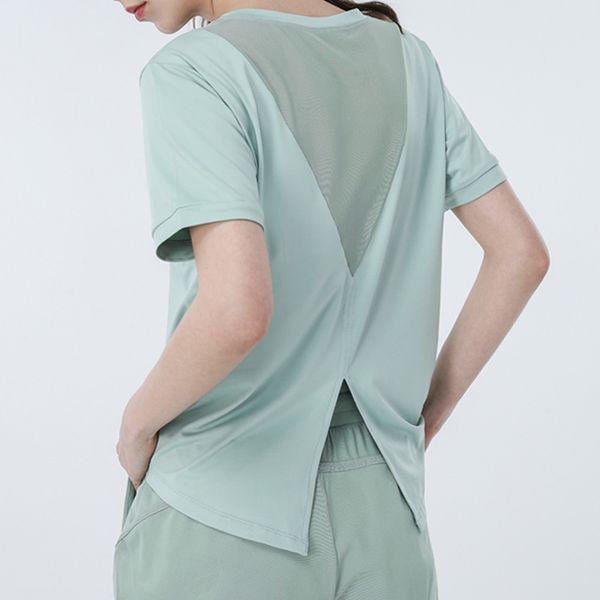 yoga outfits women sports shirt mesh short sleeve sport t tshirt running workout fitness gym, White;red 
yoga outfits women sports shirt mesh short sleeve sport t tshirt running workout fitness gym, White;red