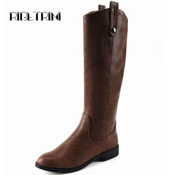 ribetrini riding boots for women 2019 low heels rubber sole autumn winter shoes woman slip on knee high motorcycle boots, Black
ribetrini riding boots for women 2019 low heels rubber sole autumn winter shoes woman slip on knee high motorcycle boots, Black