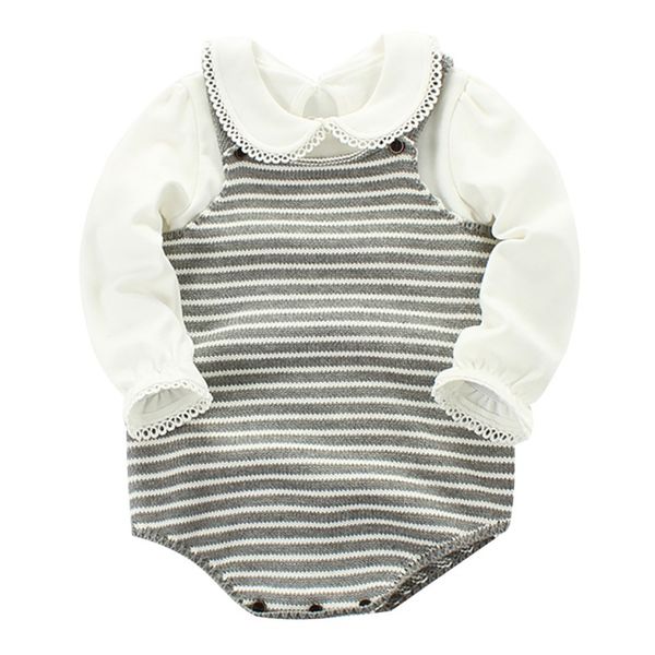 baby girl knitted romper infant sleeveless warm cute striped print bodysuit winter newborn outfits baby sweaters clothing, White
baby girl knitted romper infant sleeveless warm cute striped print bodysuit winter newborn outfits baby sweaters clothing, White