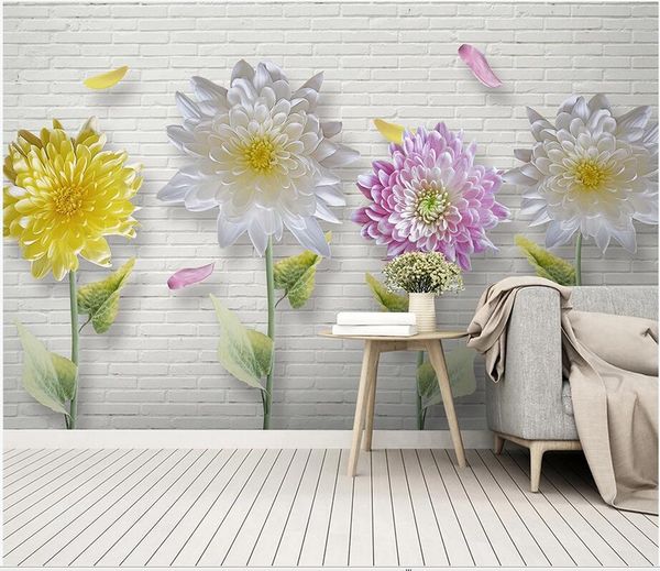 3d wallpaper stickers custom p now simple 3d chrysanthemum brick wall nostalgic floral tv background wall wallpaper for walls 3 d
3d wallpaper stickers custom p now simple 3d chrysanthemum brick wall nostalgic floral tv background wall wallpaper for walls 3 d