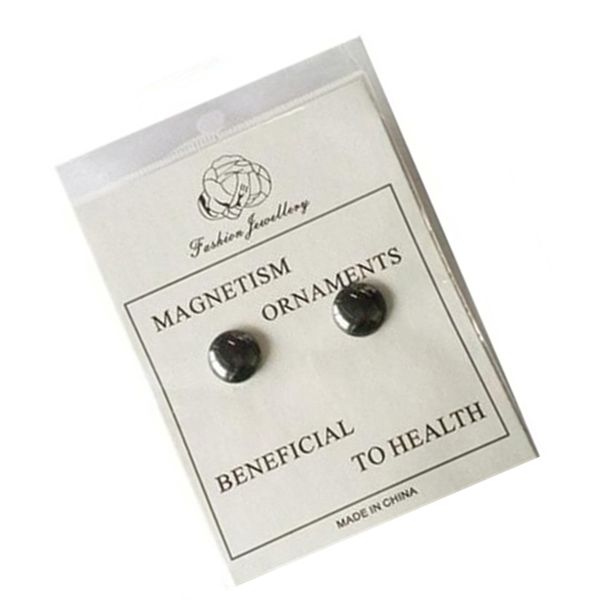 2019 new health care magnet earring ear stud magnetic slimming healthy stimulating ear clip, Silver
2019 new health care magnet earring ear stud magnetic slimming healthy stimulating ear clip, Silver